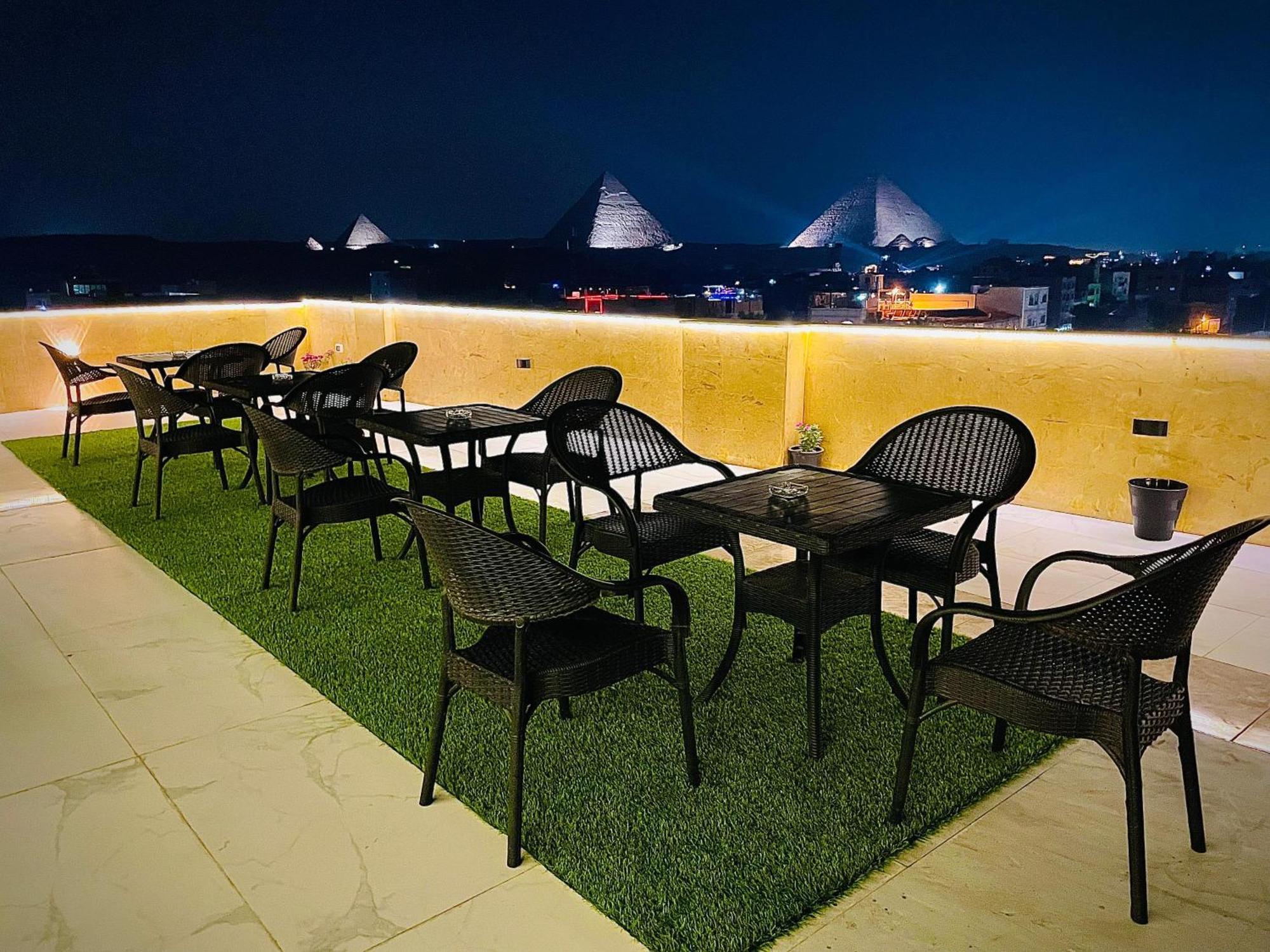 Palm Pyramids View Inn Kafret el-Gabal Extérieur photo
