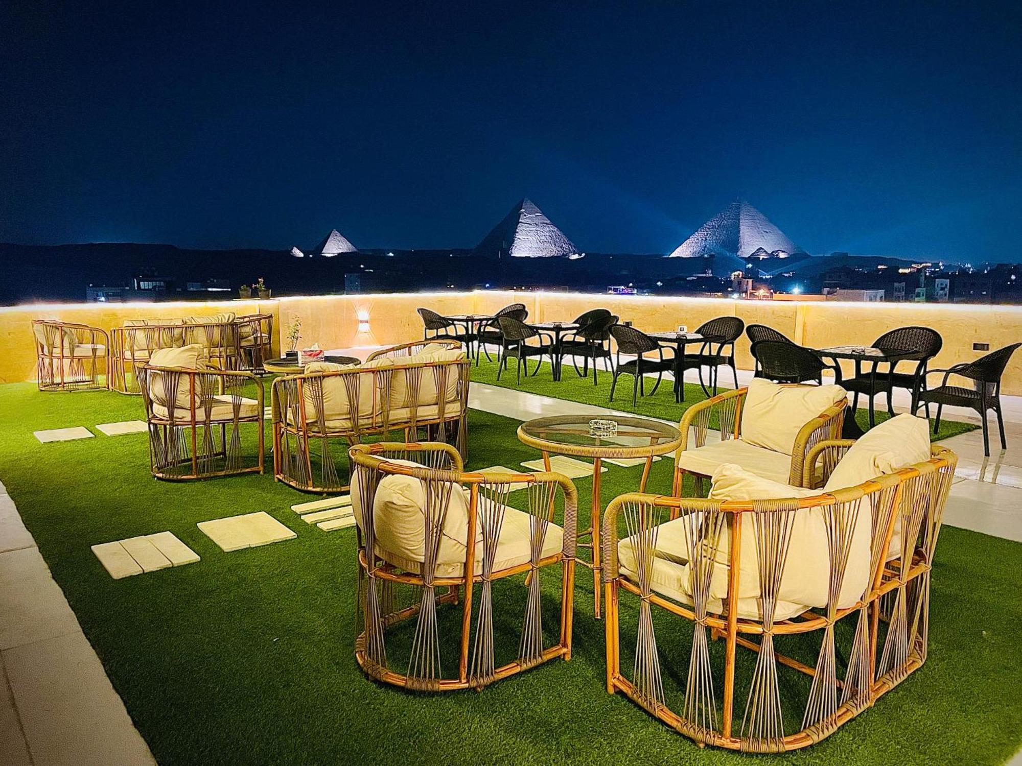 Palm Pyramids View Inn Kafret el-Gabal Extérieur photo